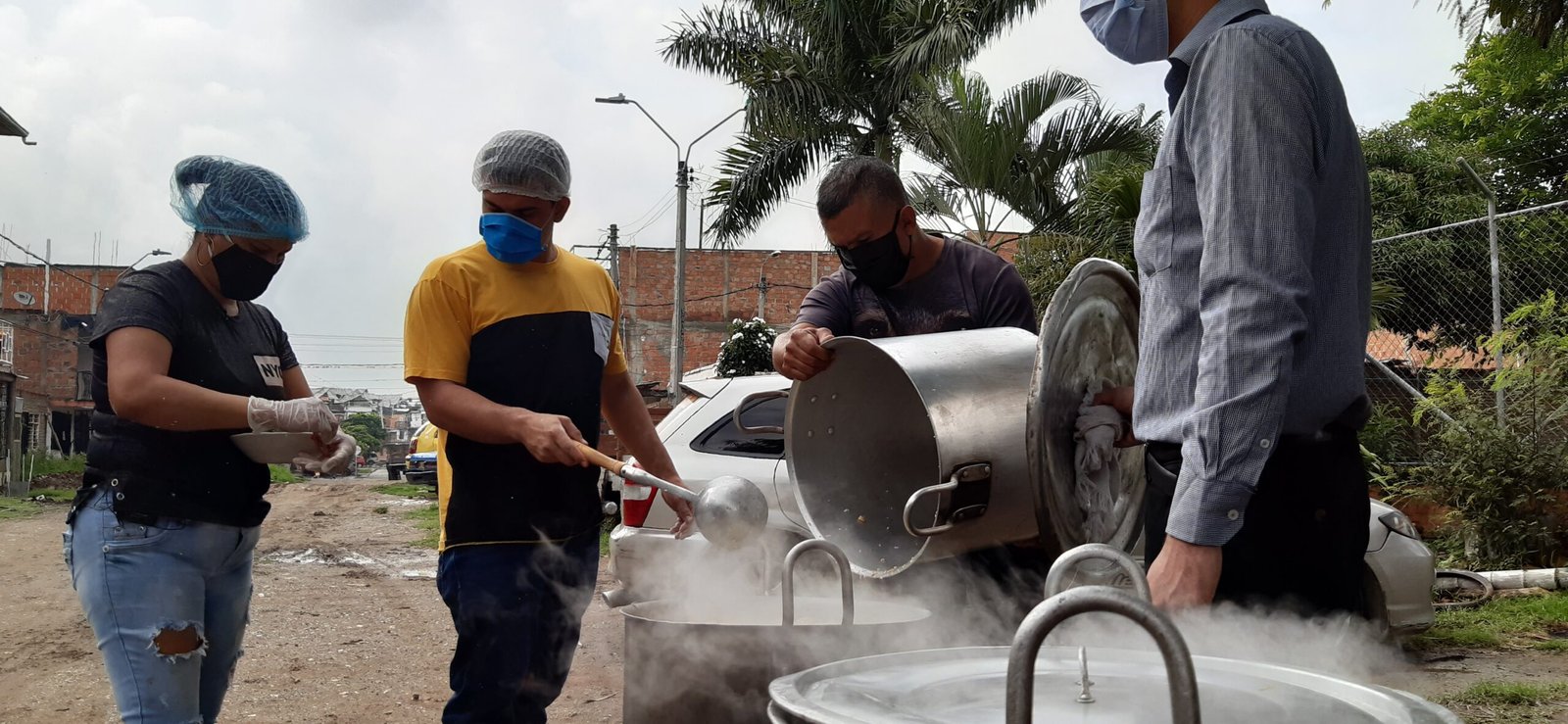 Olla Comunitaria en el oriente de Cali